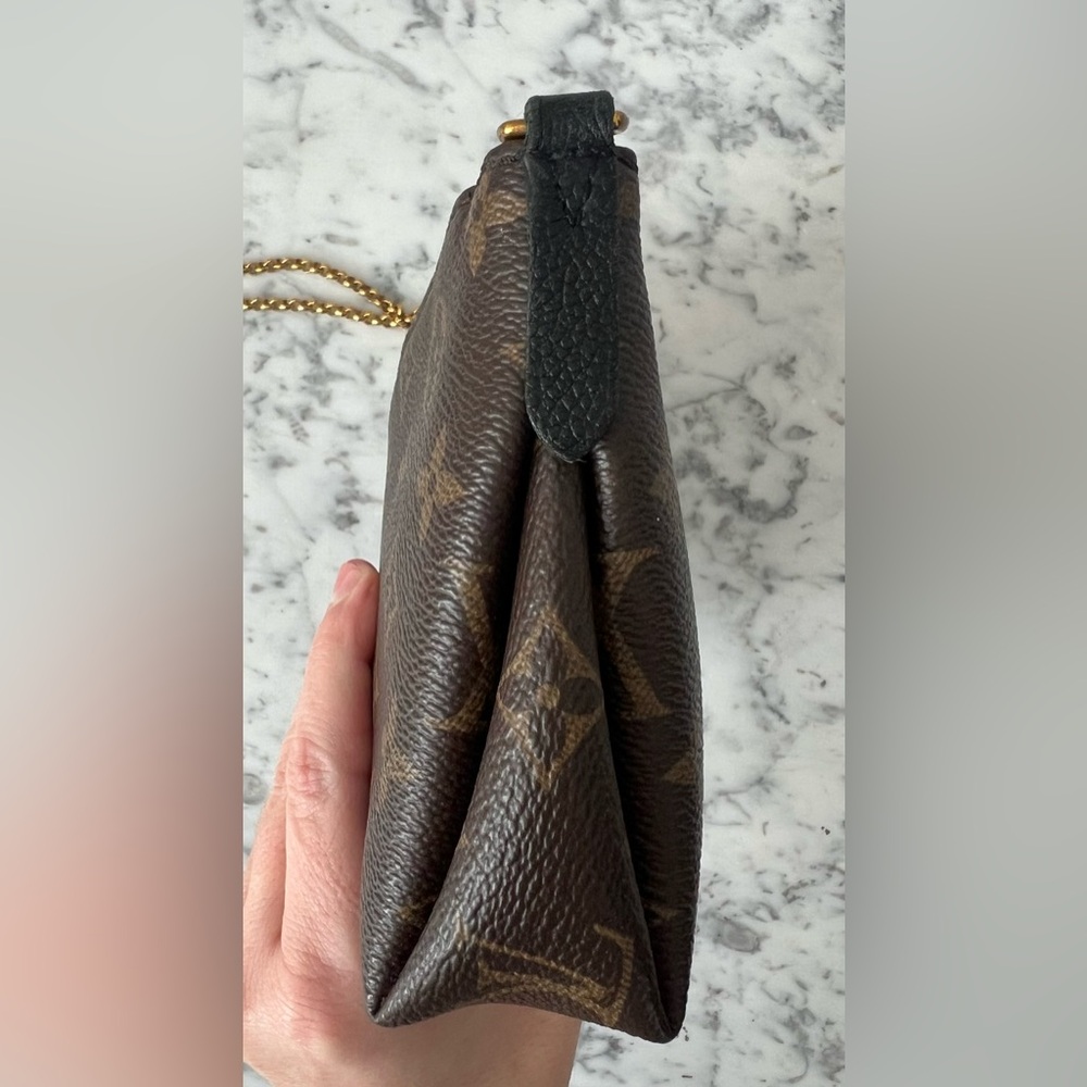 Louis Vuitton Monogram Pallas Clutch in Black - Picture 6 of 14